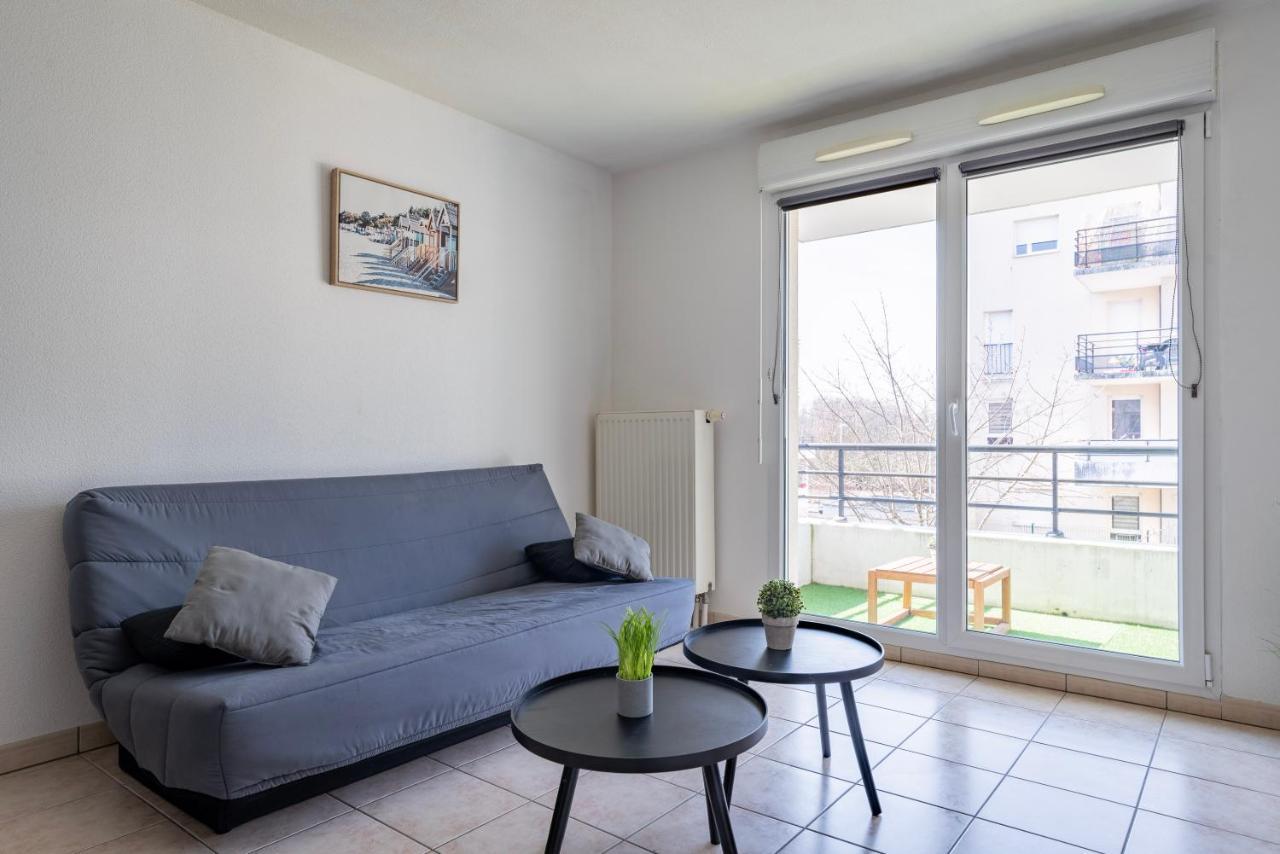 Le Zenith - Parking Prive & Wifi - 5 Min Zenith De Strasbourg Apartment Exterior photo